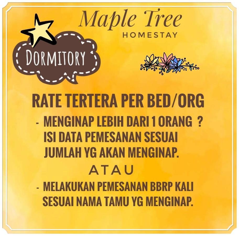Maple Tree Homestay Maguwo 外观 照片